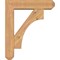 Ekena Millwork Westlake Craftsman Smooth Bracket w/ Offset Brace, Western Red Cedar, 5 1/2"W x 20"D x 24"H BKT0604X20X24WTL04SWR - alternate 3